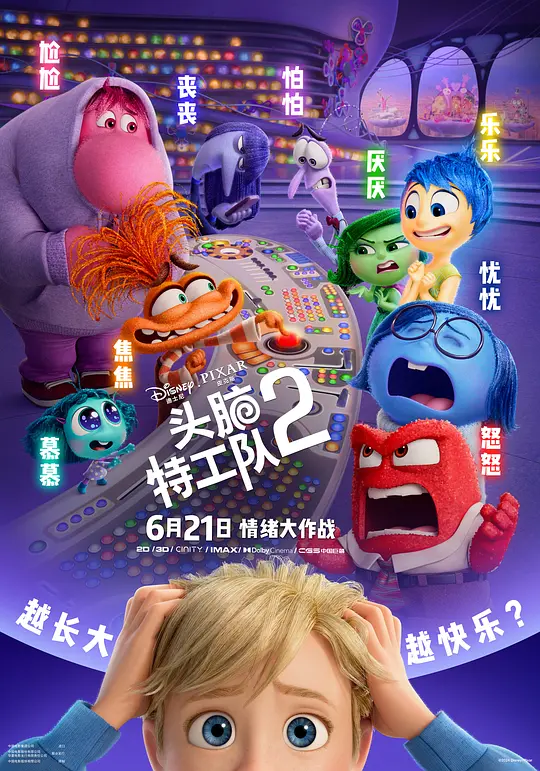《头脑特工队2》高清在线播放及资源下载｜情绪与成长的奇妙冒险